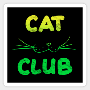 Cat Club - Lemon Sticker